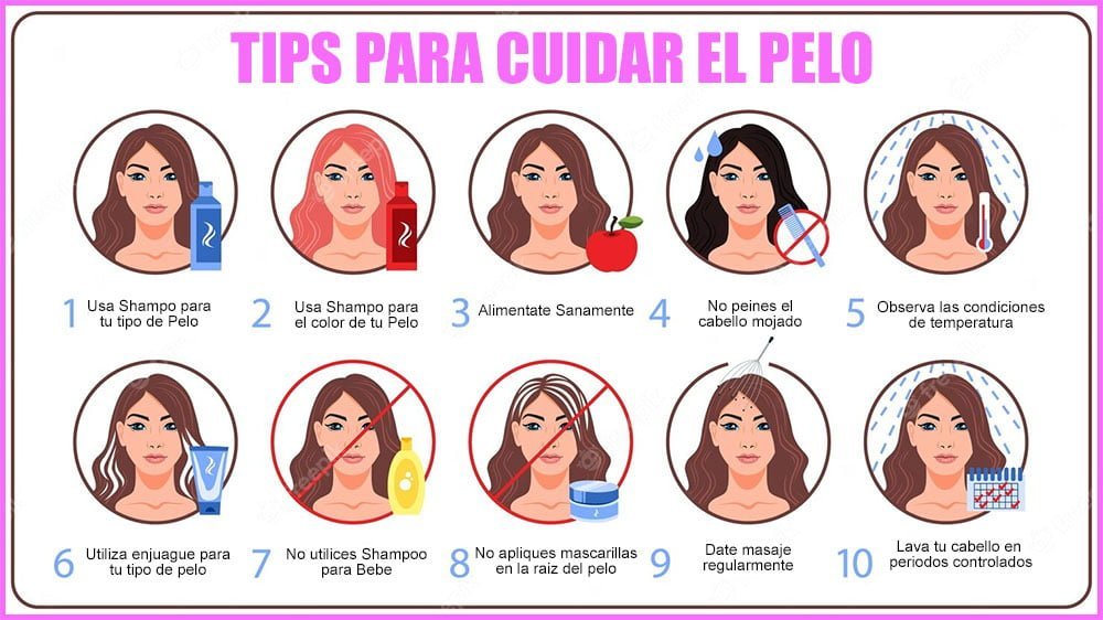 Cuidado del cabello TIPS para mantener tu pelo Radiante y Saludable