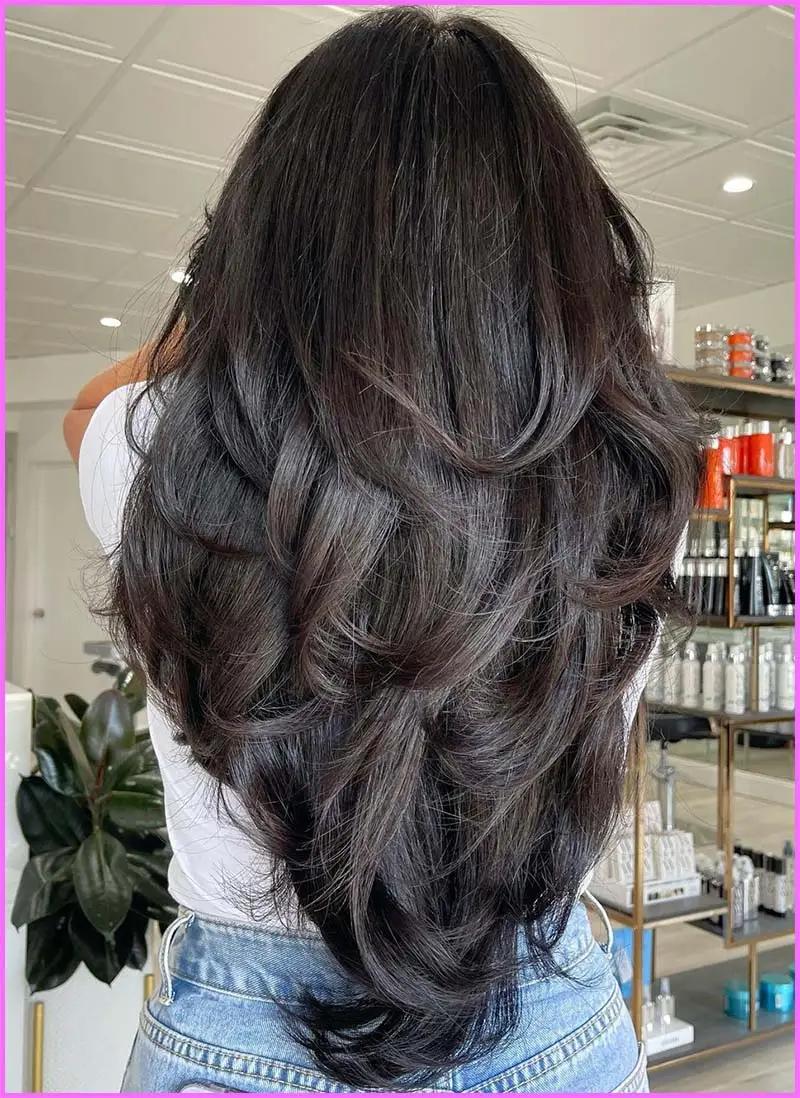 corte de mariposa para cabello corto 