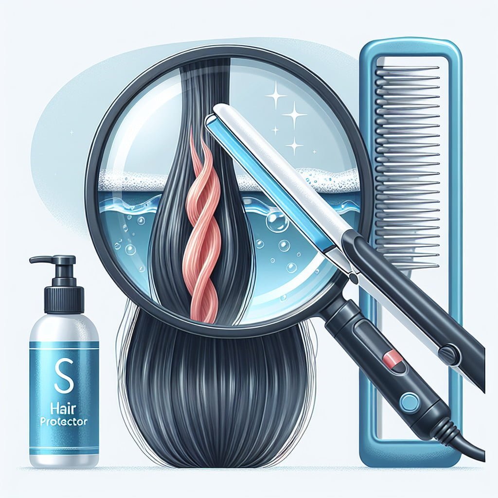 Beneficios de usar un protector para el pelo antes de plancharlo