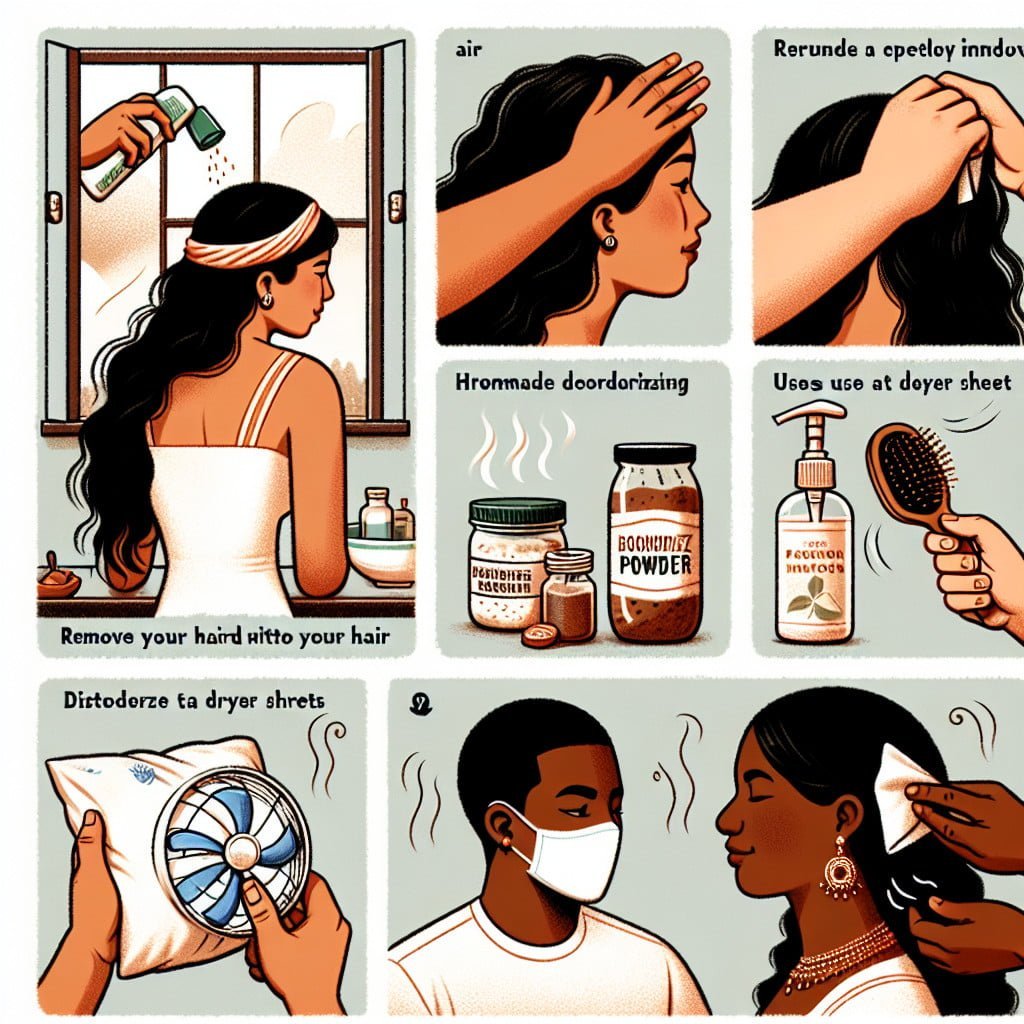 Cómo eliminar el olor a comida del pelo sin lavarlo - Trucos efectivos